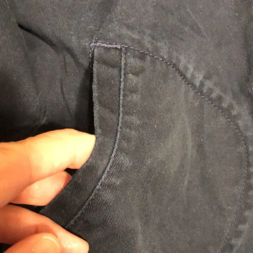 Polo Ralph Lauren Navy Blue Light weight Cotton Zippered Jacket Size 5